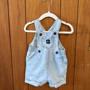 Light Blue Denim Kids Overalls
